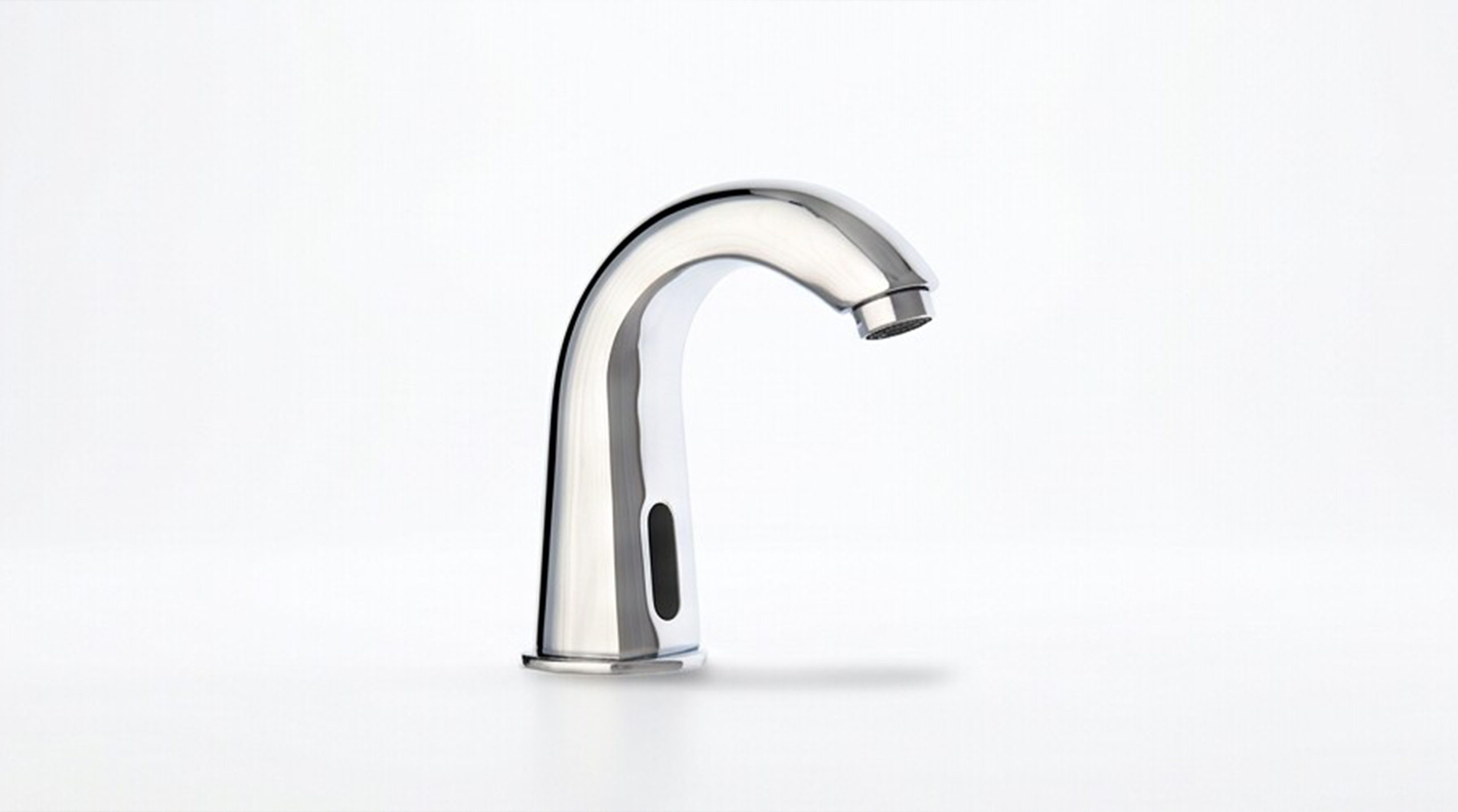 Wassersparende Sanitärtechnik mit berührungsloser Sensorarmatur